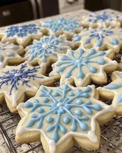 snowflake sugar cookies
