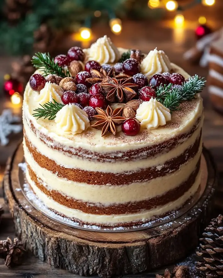 spice cake eggnog buttercream