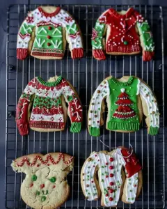 ugly sweater cookies